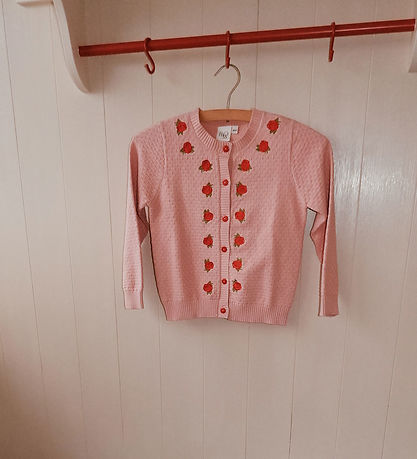 Flöss Cardigan - Prjónað - Aya - Hlýtt Bleikt