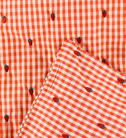 Flöss Rúmföt - Barn - Molly - Berry Gingham