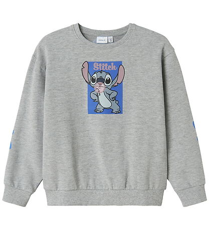 Name It Peysa - NkfAkira - Stitch - Grey Melange