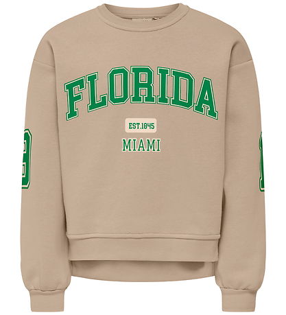 Kids Only Sweatshirt - KogVictory - Hummus/Florida/Medium+ Green