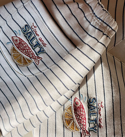 Konges Sløjd Peysa - Amio - Skipstjórar Blue/Antique White