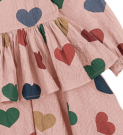 Konges Sløjd Kjóll - Elin - Coeur Rose Colore