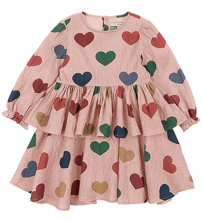 Konges Sløjd Kjóll - Elin - Coeur Rose Colore