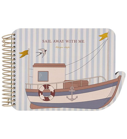 Konges Sløjd Colouring Book - Rock My Boat - Color with Water