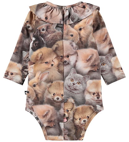Molo Bodysuit l/s - Freya - Fuzzy Fluffy