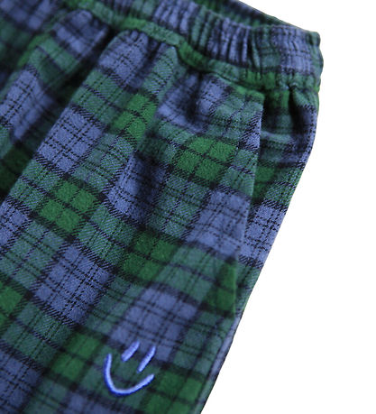 Molo Byxor - Sois - Blue Pine Check