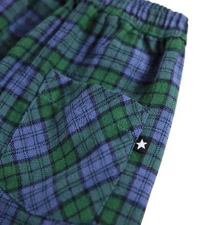 Molo Byxor - Sois - Blue Pine Check