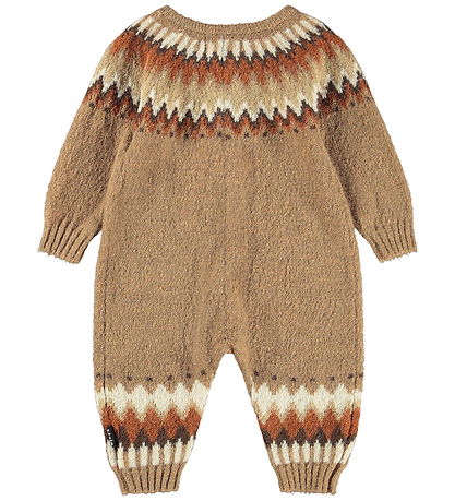 Molo Jumpsuit - Knitted - Wool - Frej - Light Browns