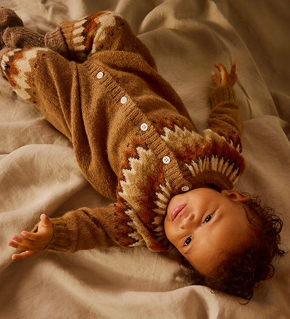 Molo Jumpsuit - Knitted - Wool - Frej - Light Browns