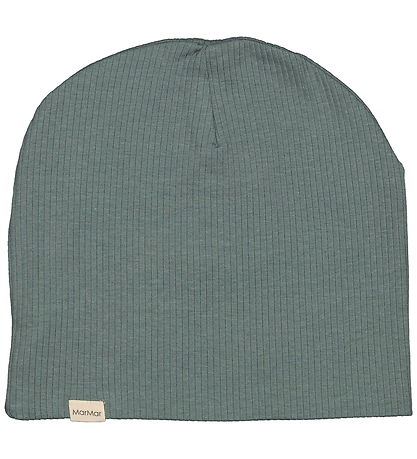 MarMar Beanie - Rib - Modal - Dusty Green
