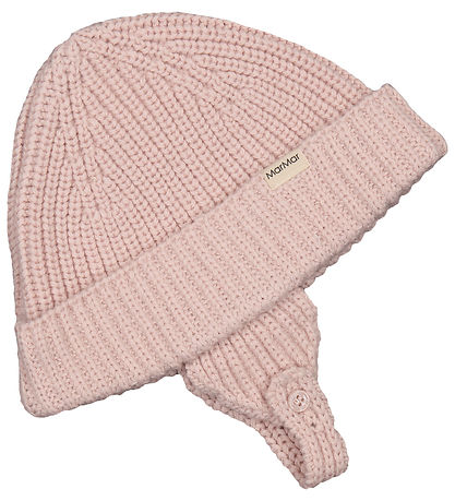 MarMar Ungbarnahúfa - Bómull/Ull - Ala - Cream Taupe