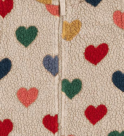 Konges Sløjd Fleece Vest - Jody Teddy - Bon Coeur Coloré