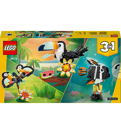 LEGO® Creator - Hitabeltisloftslag Tukan 31173 - 3-in-1 - 225 Pa