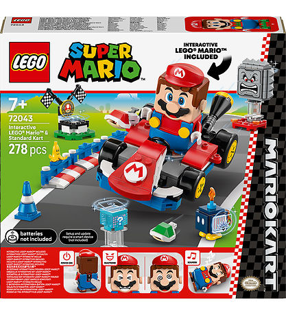 LEGO® Super Mario - Mario Map Interactive Mario 72043 - 278 Part