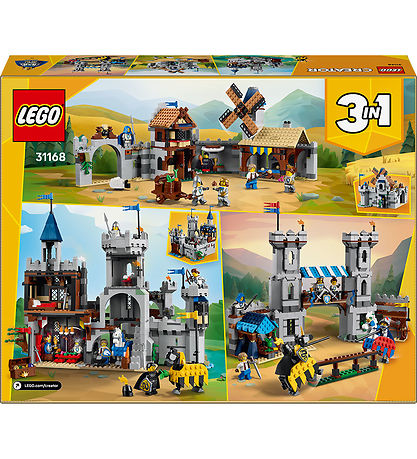 LEGO® Creator - The Knights' Medieval Castle 31168 - 3-in-1 - 1