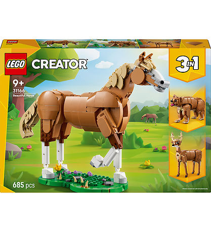 LEGO® Creator - Vacker häst 31166 - 3-in-1 - 685 Delar