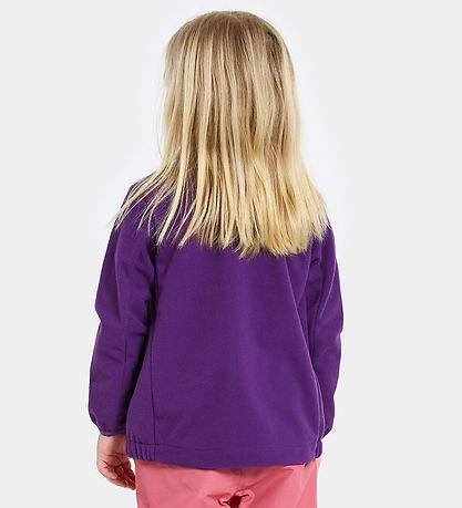 Didriksons Fleecejacka - Muskotnöt - Royal Purple