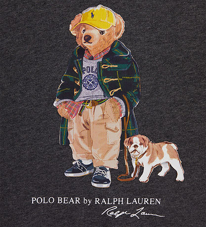 Polo Ralph Lauren Sweatshirt - Classics - Grijs m. Knuffel