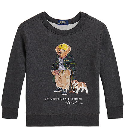 Polo Ralph Lauren Sweatshirt - Classics - Grijs m. Knuffel