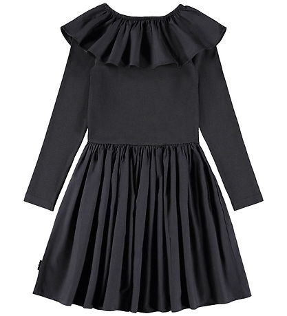 Molo Kjóll - Rib - Cille - Black