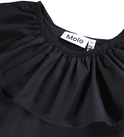 Molo Kjóll - Rib - Cille - Black