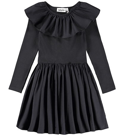 Molo Kjóll - Rib - Cille - Black