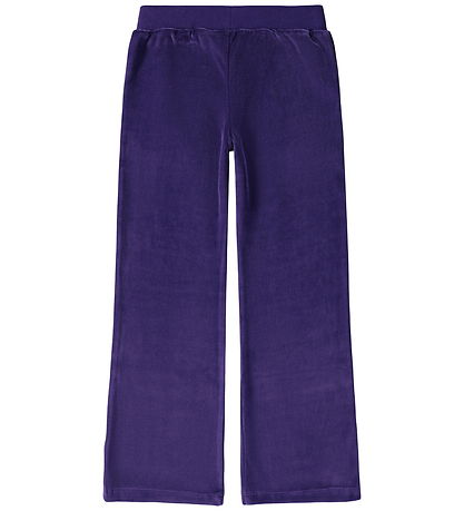 Molo Velvet Trousers - Adoria - Space Purple