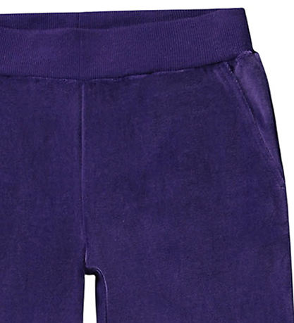 Molo Velvet Trousers - Adoria - Space Purple