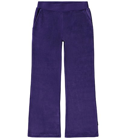 Molo Velvet Trousers - Adoria - Space Purple
