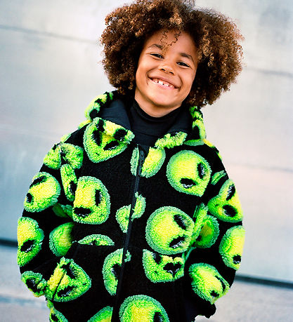 Molo Fleece Jacket - Hazzy - Alien Puff