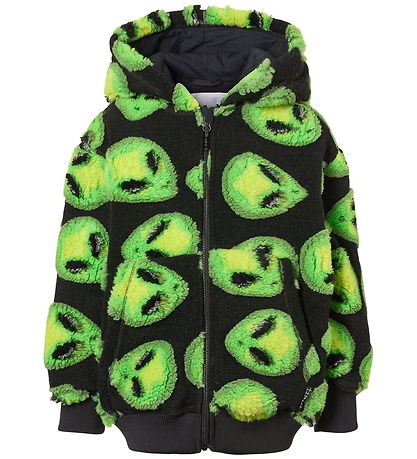 Molo Fleece Jacket - Hazzy - Alien Puff