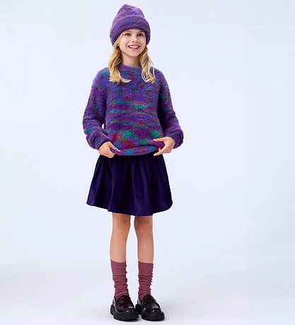 Molo Blússa - Prjónað - Grada - Purple Mix