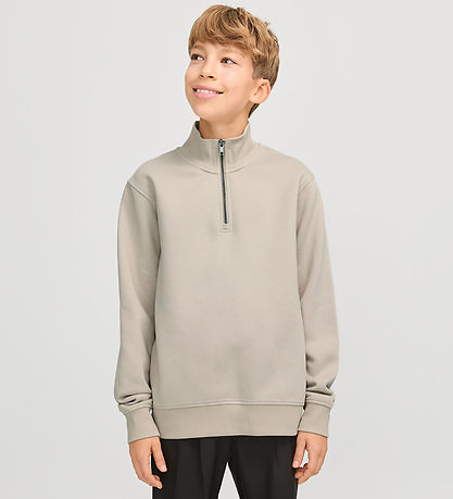 Jack & Jones Peysa - Nei - JjeBradley - Moonbeam