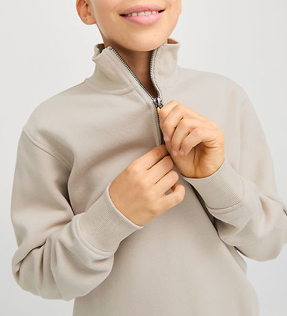 Jack & Jones Peysa - Nei - JjeBradley - Moonbeam
