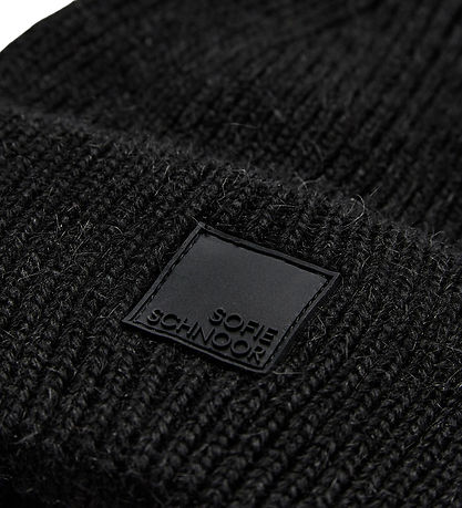 Sofie Schnoor Beanie - Knitted - Hannah - Black