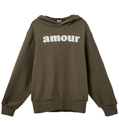 Sofie Schnoor Mädchen Kapuzenpullover - Simona - Crocodile Green