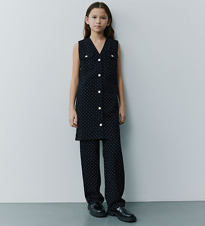 Sofie Schnoor Jeans - Denim - Black w. Dots