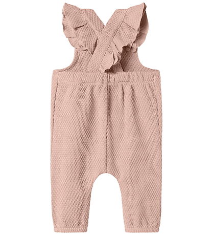 Lil' Atelier Overalls - NbfNoella - Cameo Rose
