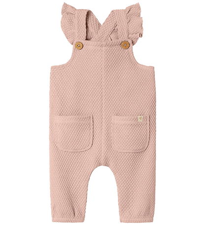 Lil' Atelier Overalls - NbfNoella - Cameo Rose