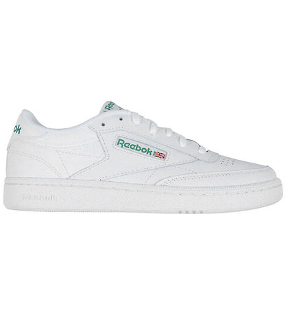 Reebok Skór - Club C - Hvítt/Grænt
