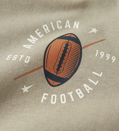 Name It Sweatshirt - NkmVildar - Iceland Fossil/American Footbal