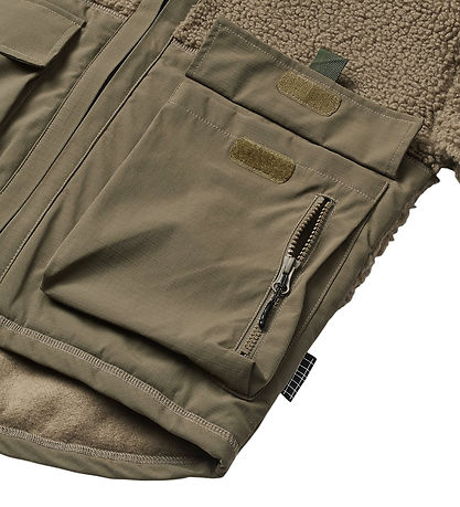 Molo Fleece Jacket - Utah - Bark Green