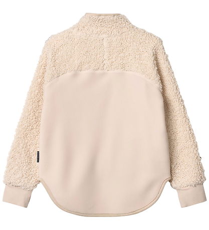 Molo Fleece Jacket - Teddy - Ulani - Vanilla