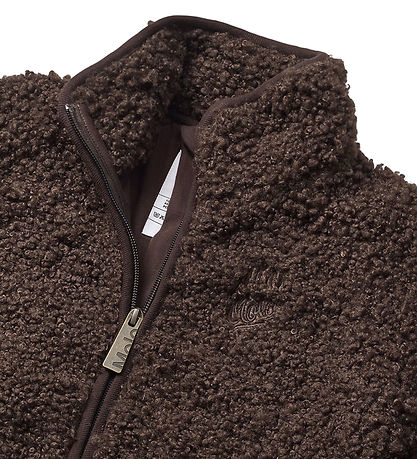 Molo Fleece Jacket - Teddy - Ulan - Dark Cocoa