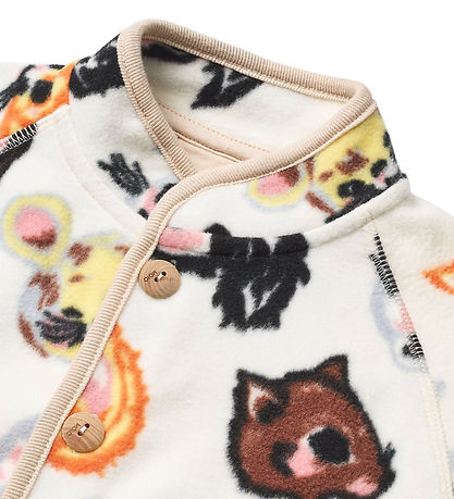Molo Fleece Jacket - Uli - Itty Bitty Vanilla