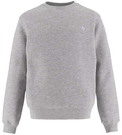Hound Sweatshirt - Hellgrau-Meliert