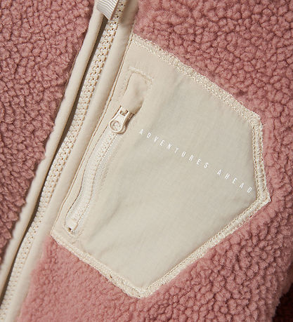 Name It Fleece Jacket - NmnMattia - Woodrose