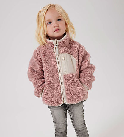 Name It Fleece Jacket - NmnMattia - Woodrose
