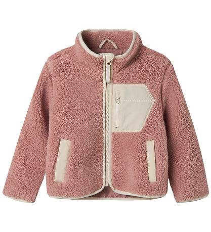 Name It Fleece Jacket - NmnMattia - Woodrose