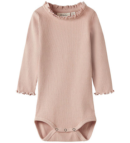 Lil' Atelier Samfella l/e - Rib - NbfNora - Cameo Rose M. Mynstu